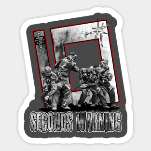 10 Seconds Paintball Sticker